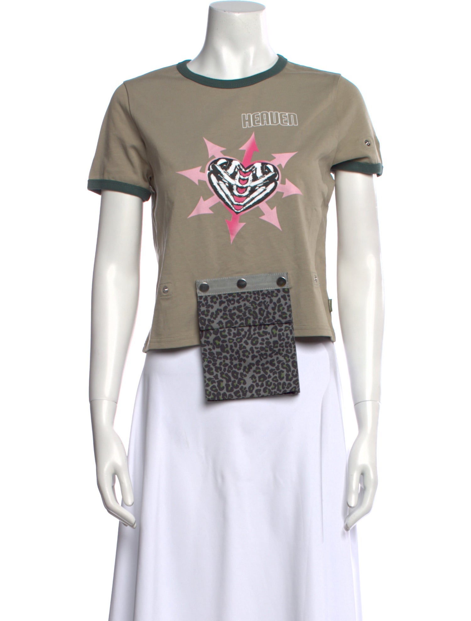 heaven BY MARC JACOBS Graphic Print Crew Neck T-Shirt