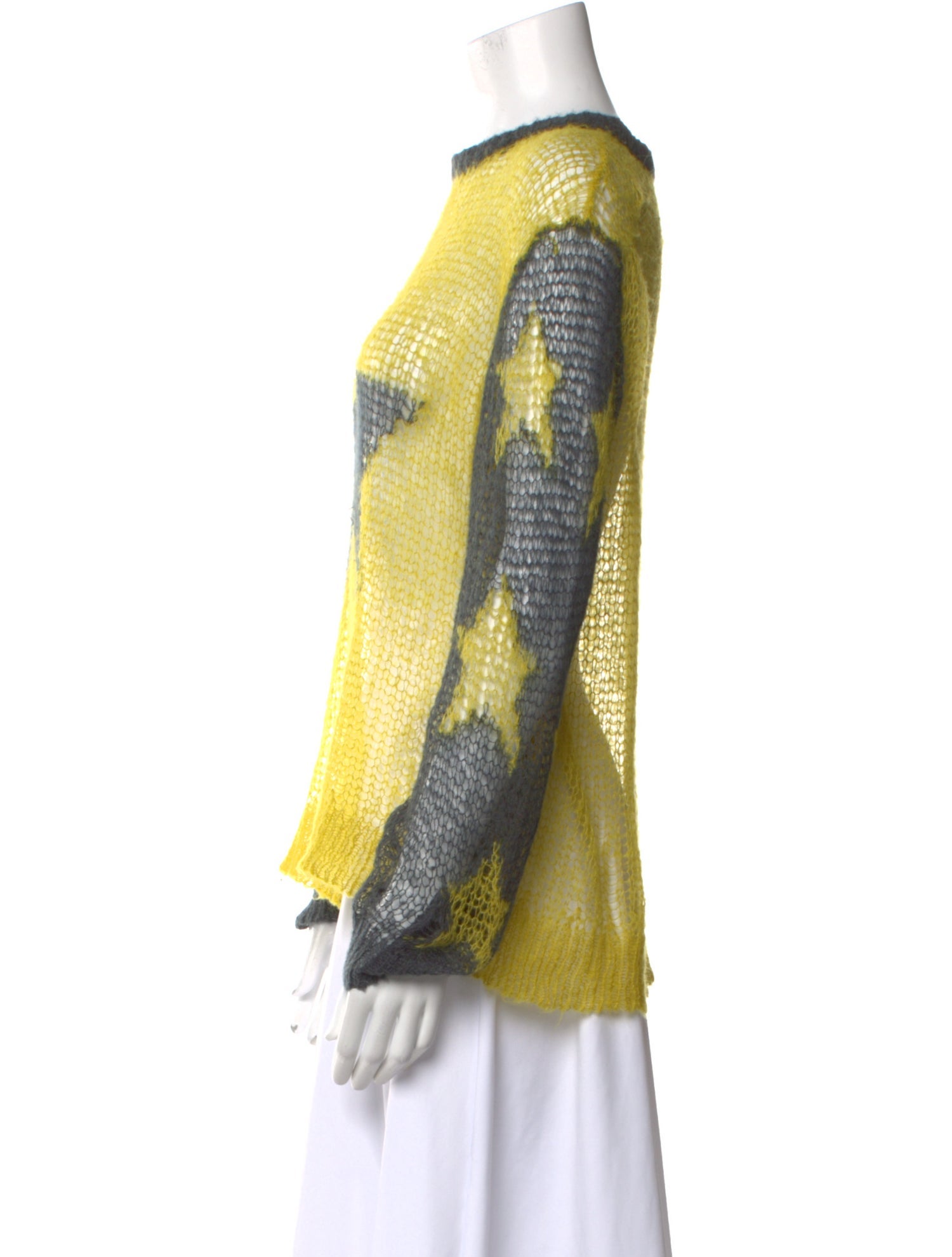 heaven BY MARC JACOBS Printed Crew Neck Sweater