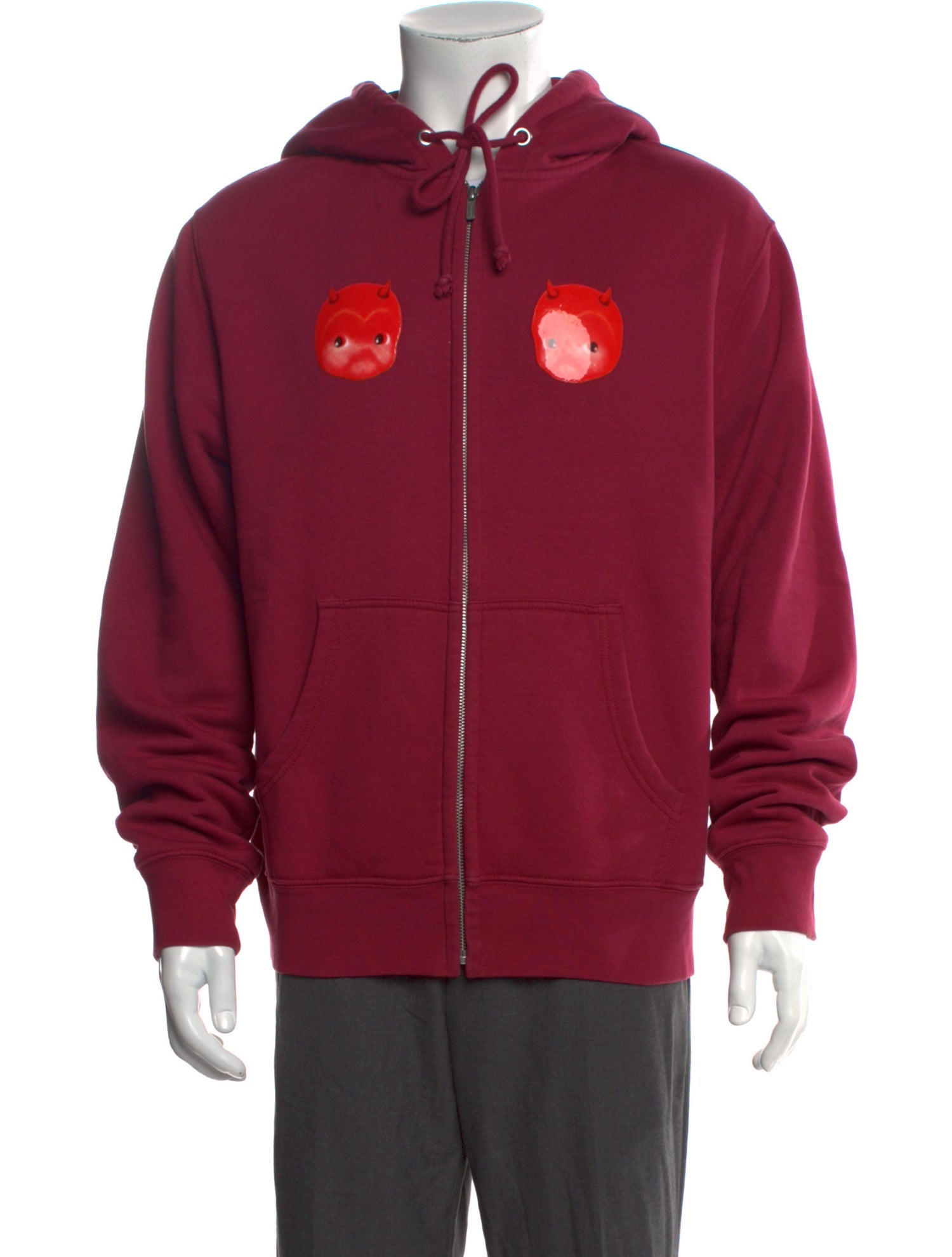 heaven BY MARC JACOBS Graphic Print Crew Neck Hoodie