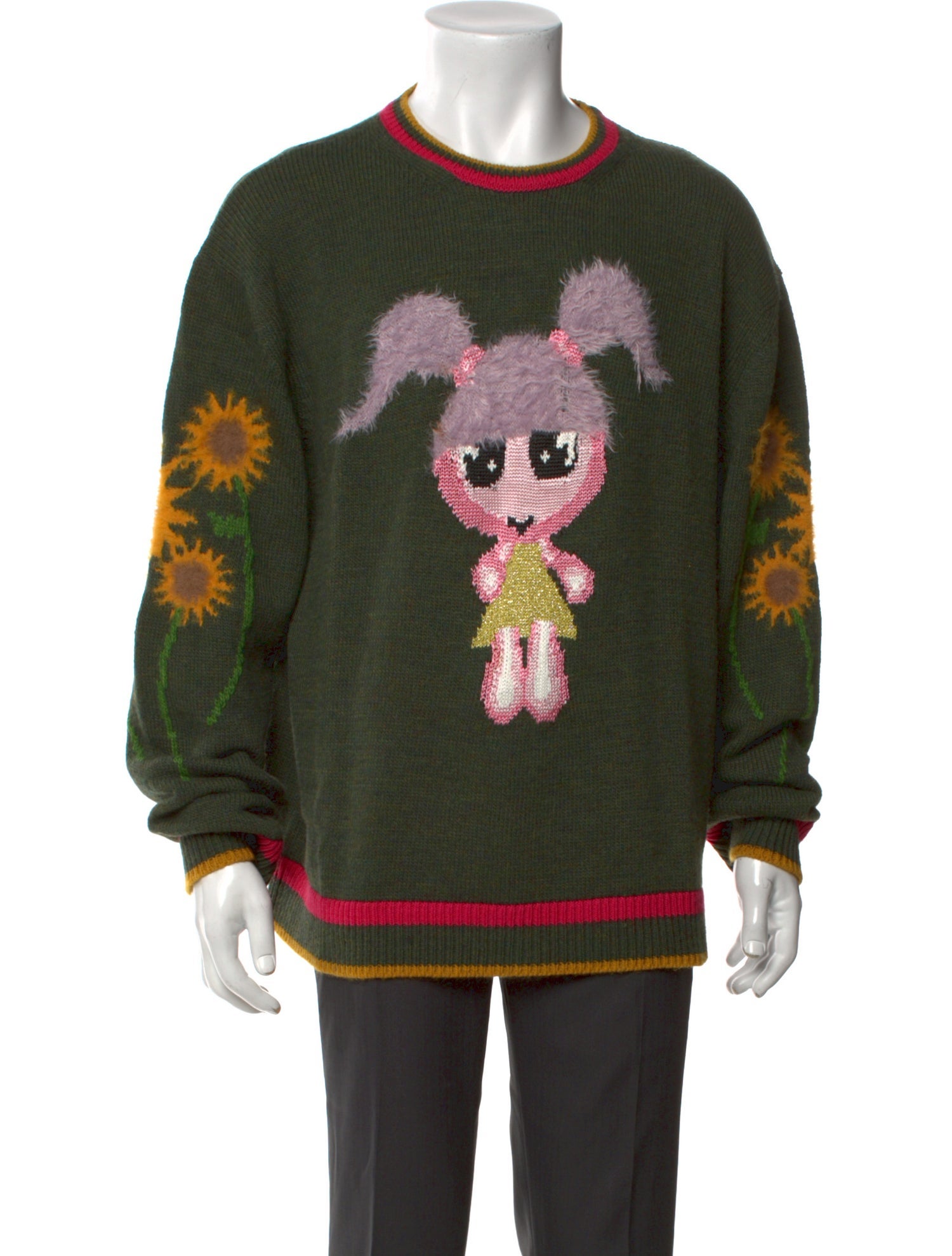 heaven BY MARC JACOBS Graphic Print Crew Neck Pullover