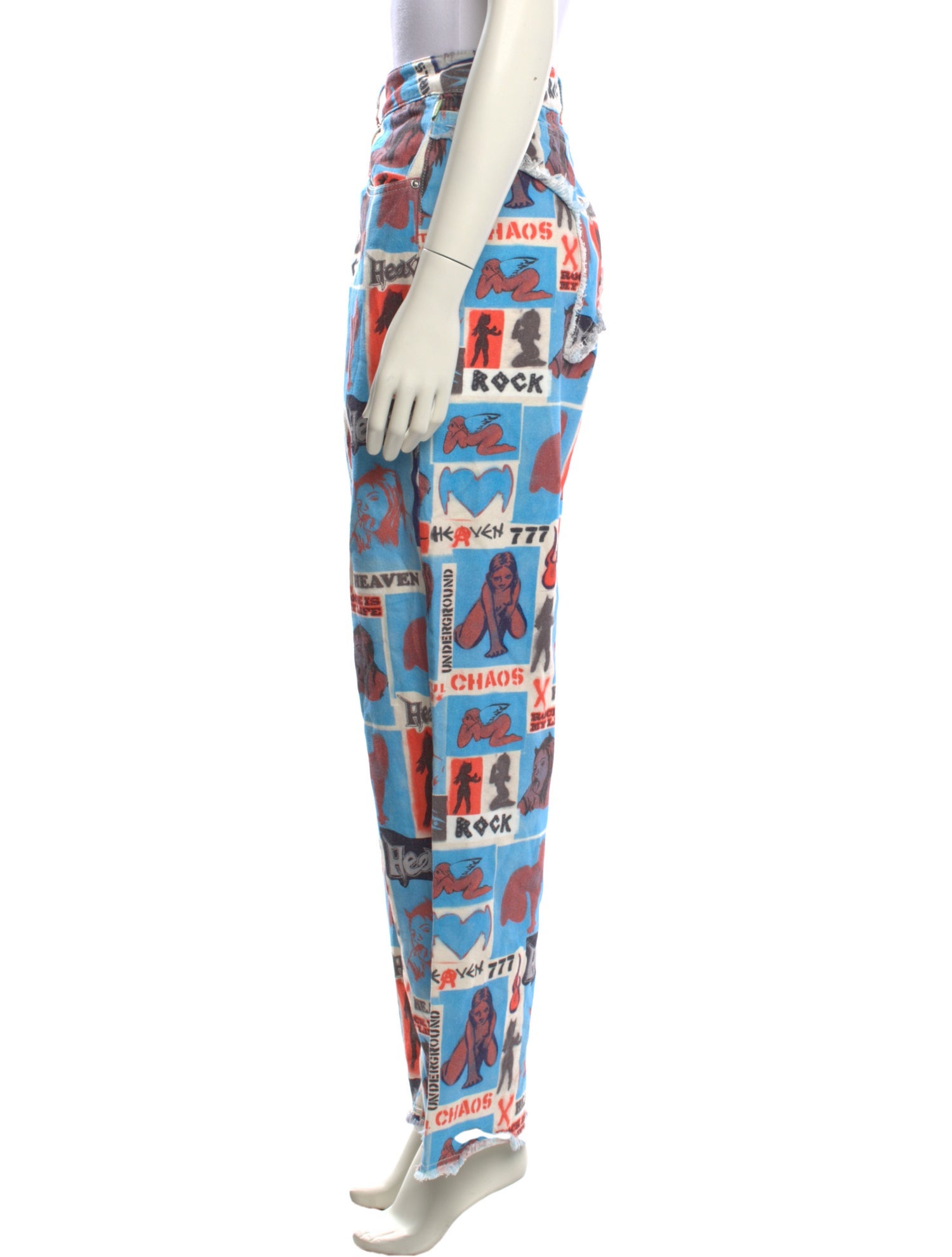 heaven BY MARC JACOBS Printed Wide Leg Pants