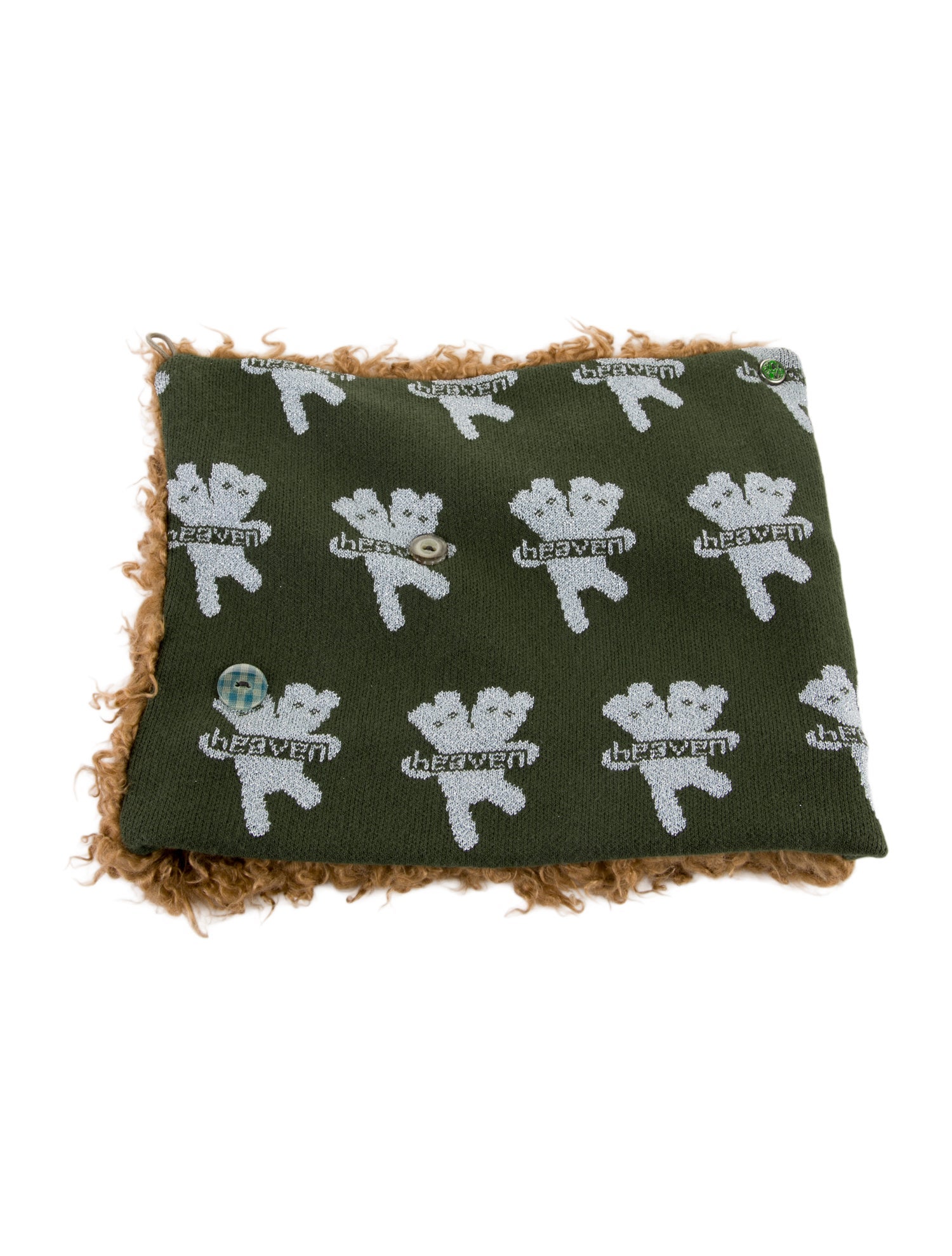 heaven BY MARC JACOBS Metallic Print Beanie