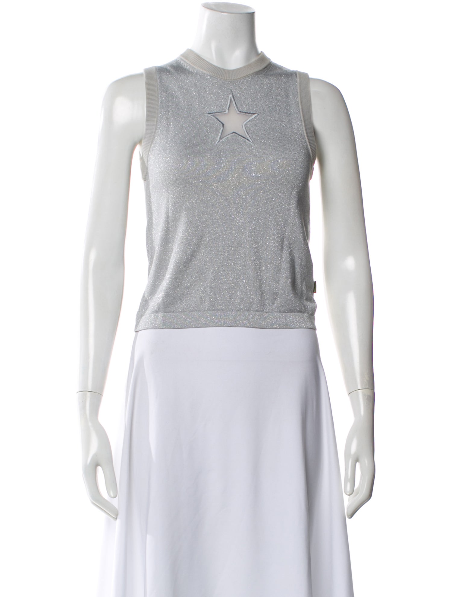 heaven BY MARC JACOBS Mock Neck Sleeveless Top