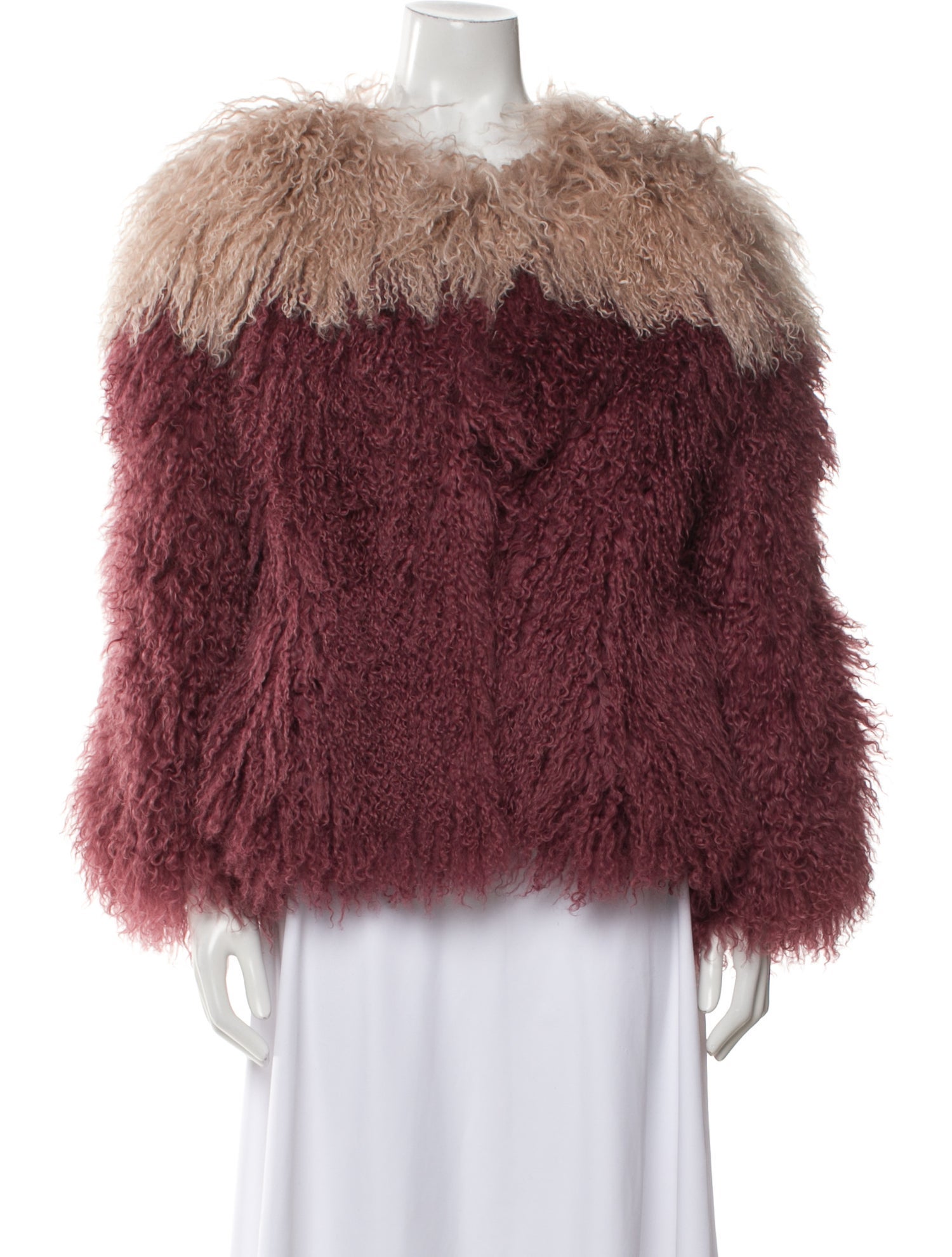 H Brand Fur Faux Fur Jacket