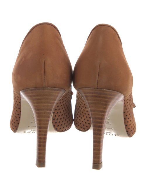 Hobbs London Suede Animal Print Pumps