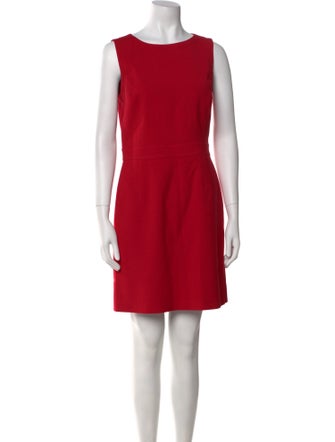 Hobbs London Bateau Neckline Mini Dress