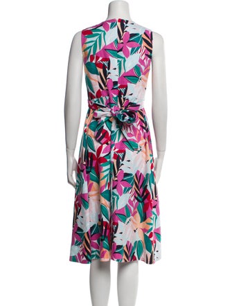 Hobbs London Linen Midi Length Dress