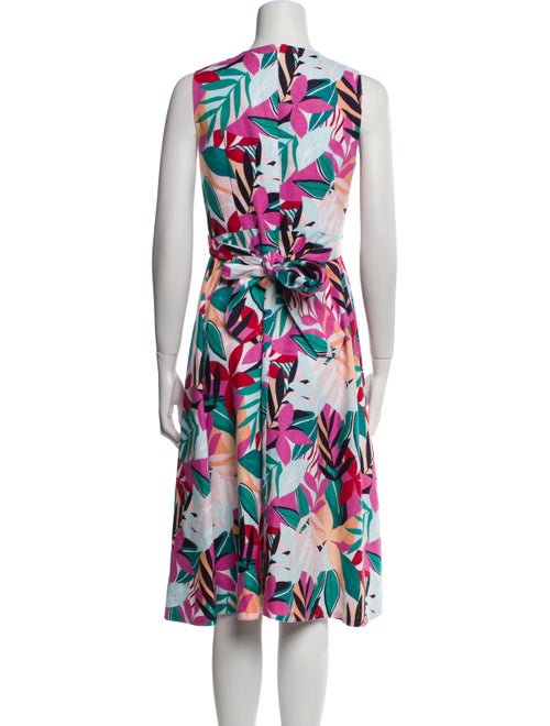 Hobbs London Linen Midi Length Dress