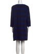 Hobbs London Striped Mini Dress