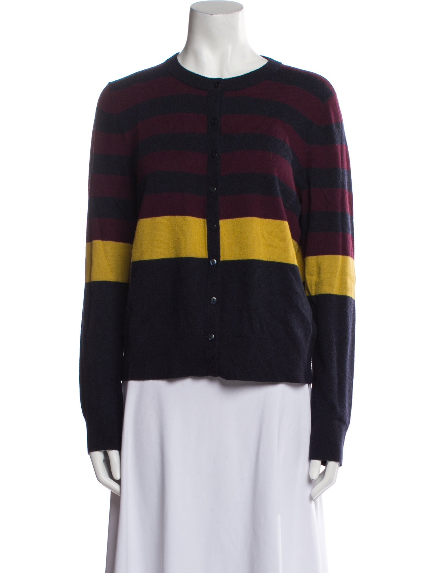Hobbs London Merino Wool Striped Sweater
