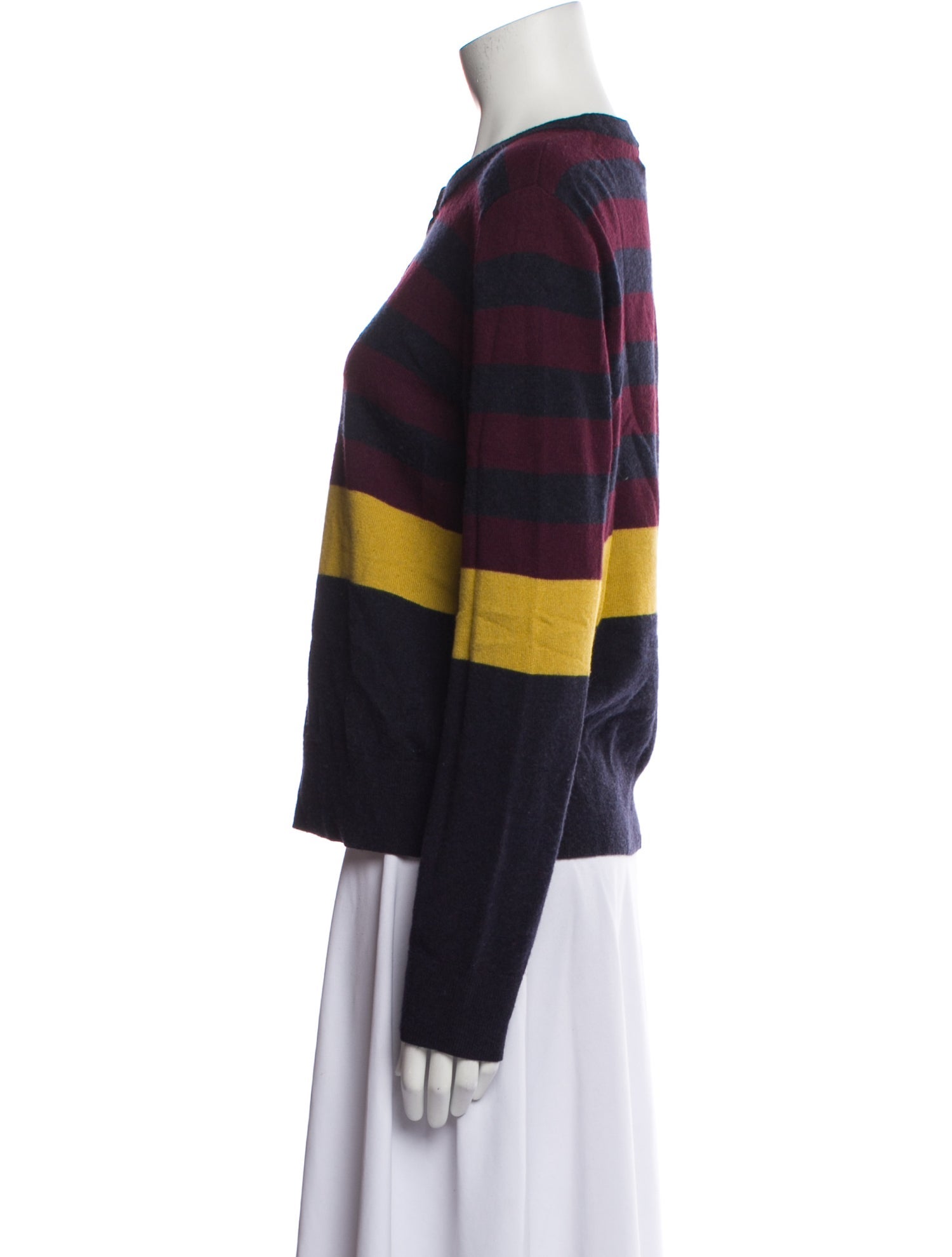 Hobbs London Merino Wool Striped Sweater