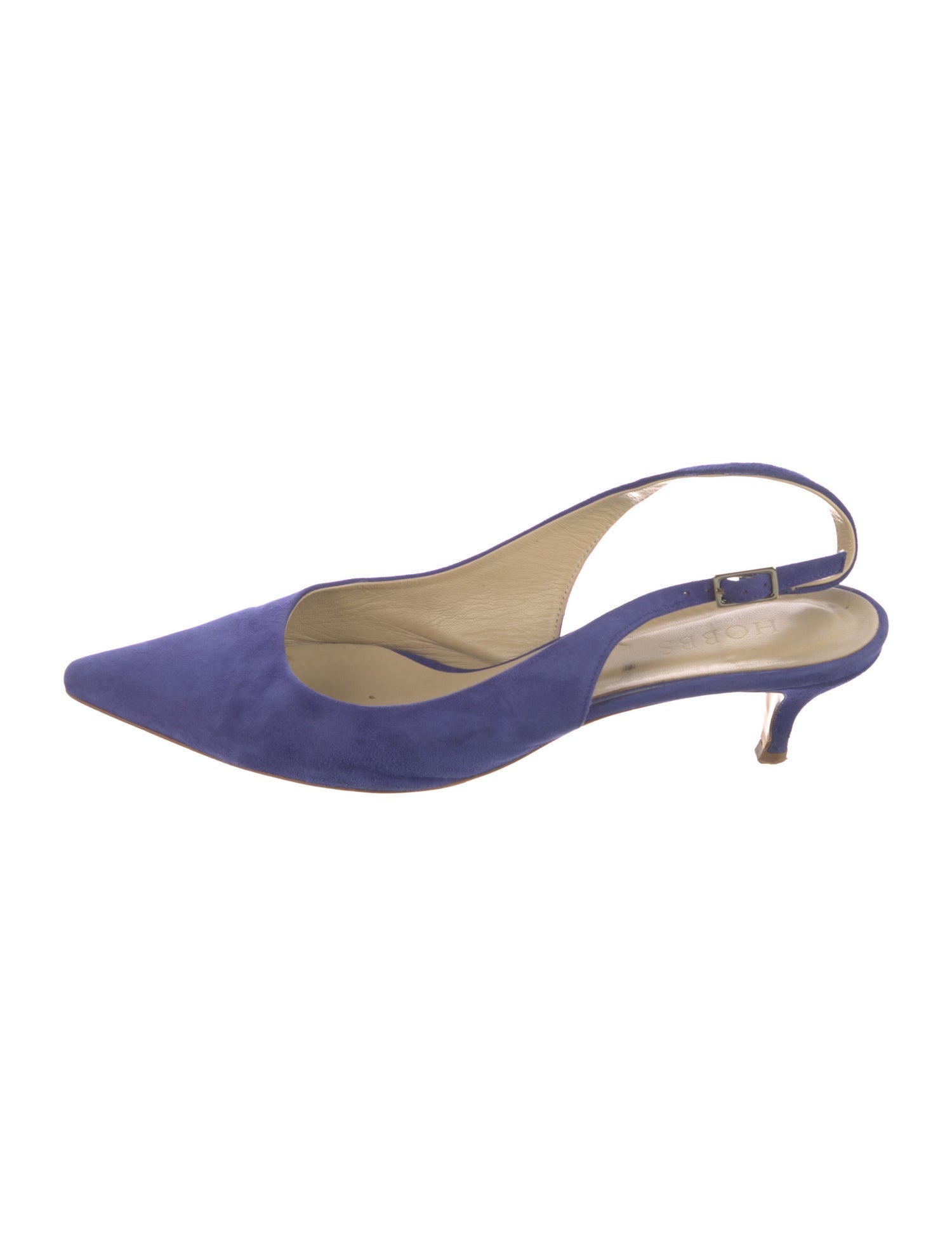 Hobbs London Suede Slingback Pumps