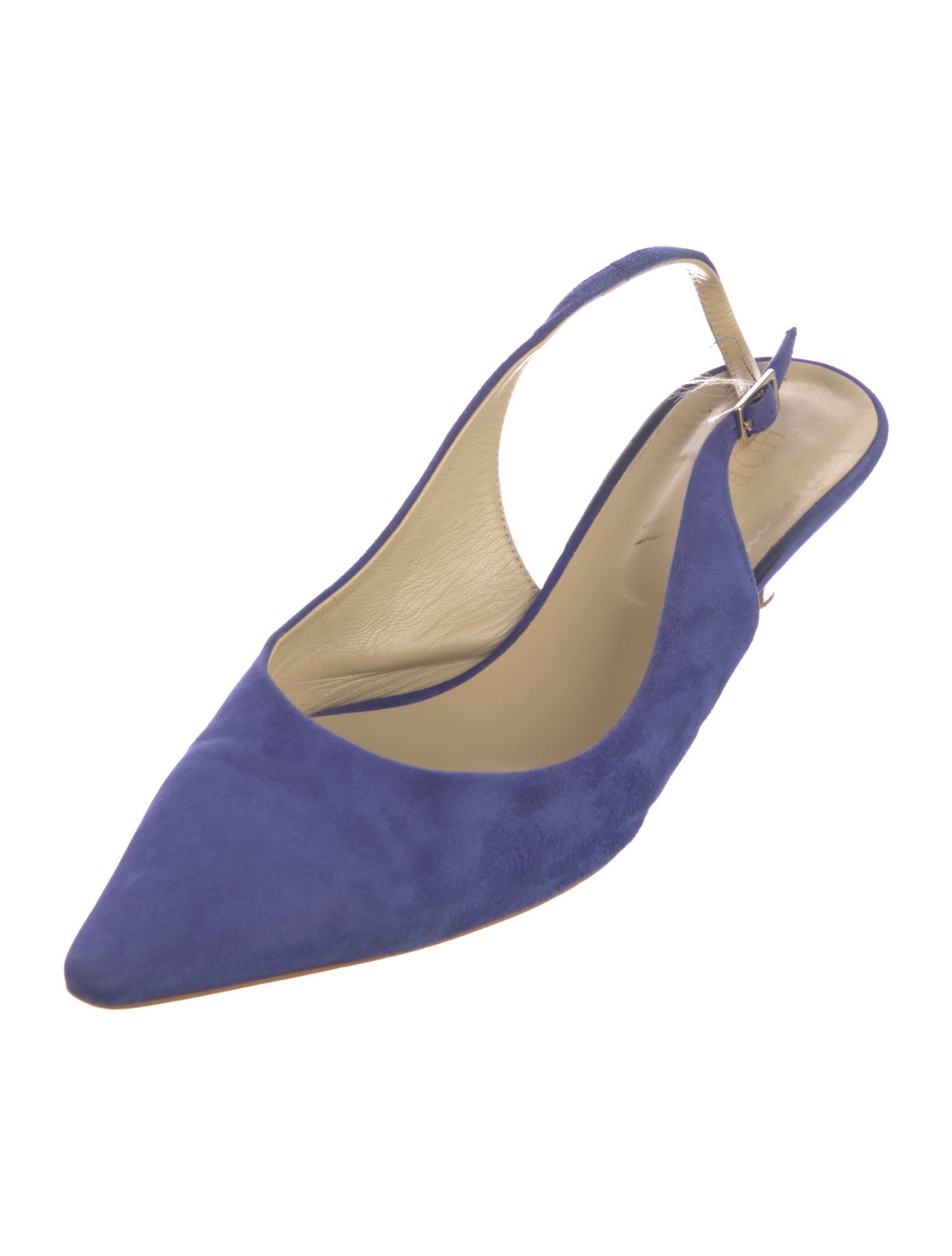 Hobbs London Suede Slingback Pumps