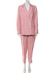Hobbs London Linen Embroidered Accent Pantsuit