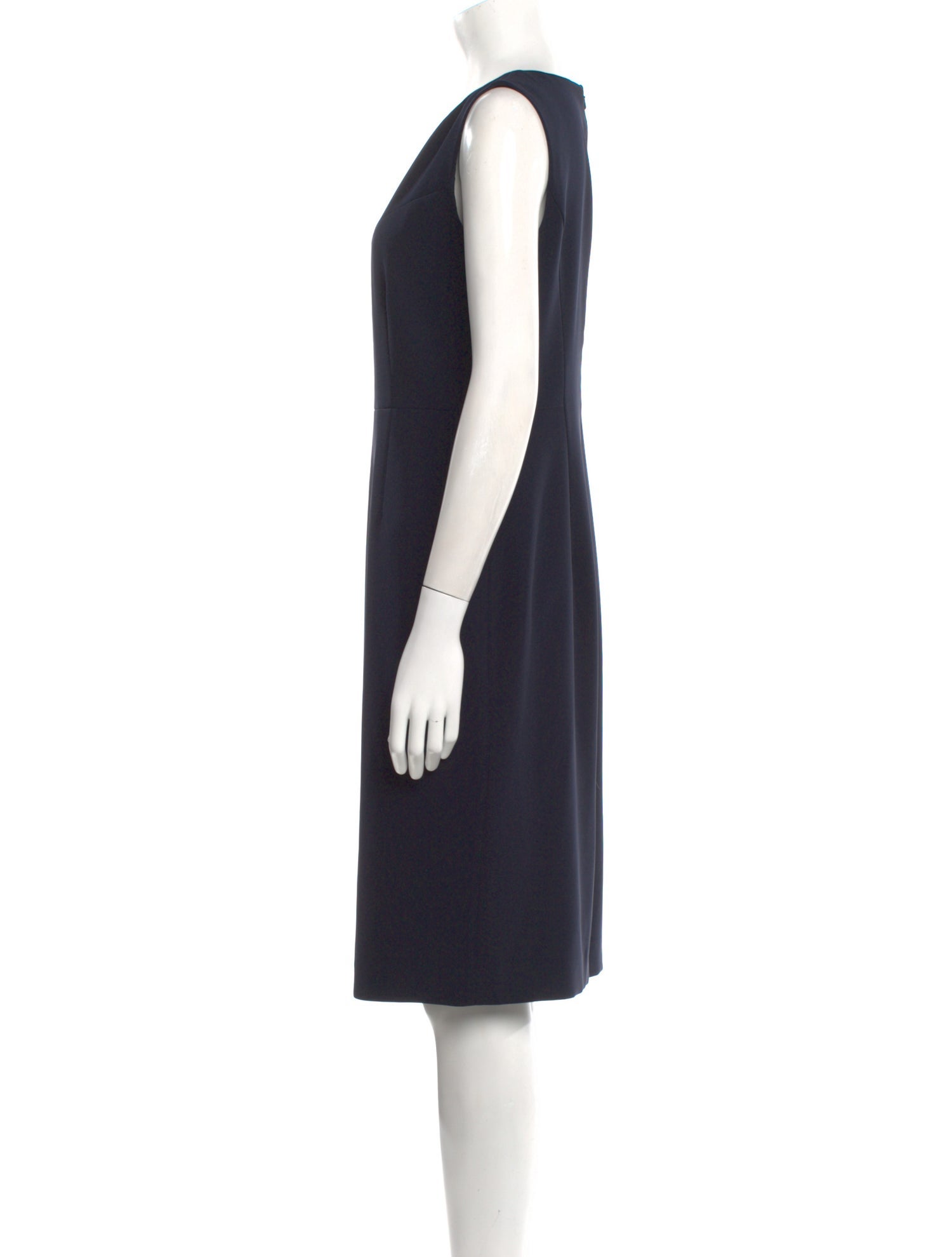 Hobbs London Scoop Neck Knee-Length Dress