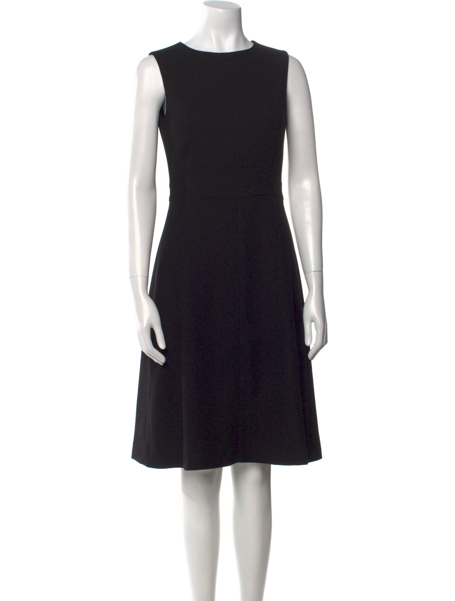 Hobbs London Crew Neck Knee-Length Dress