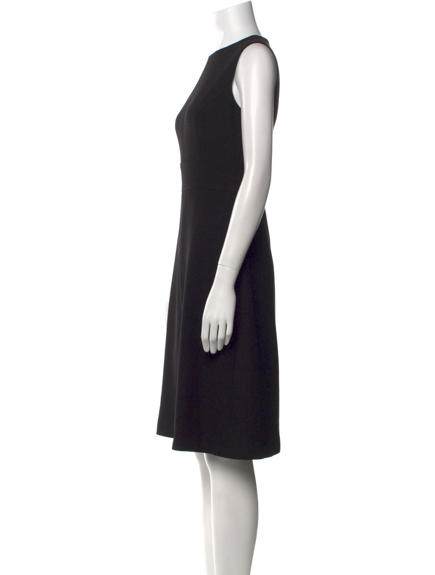 Hobbs London Crew Neck Knee-Length Dress