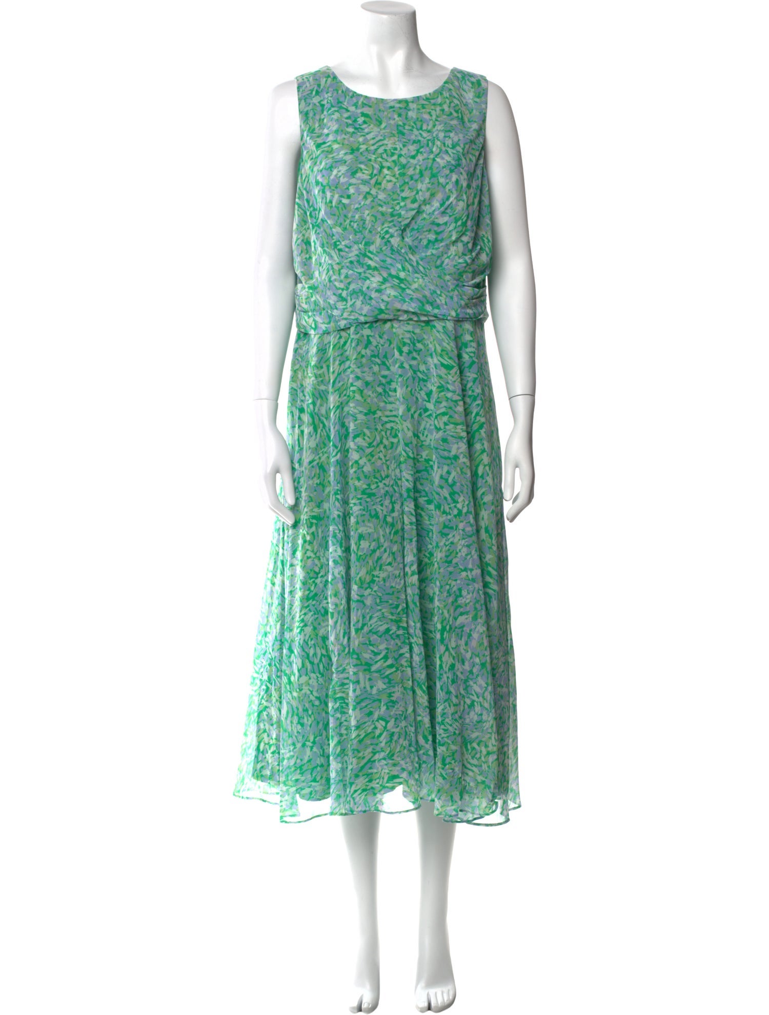 Hobbs London Printed Long Dress