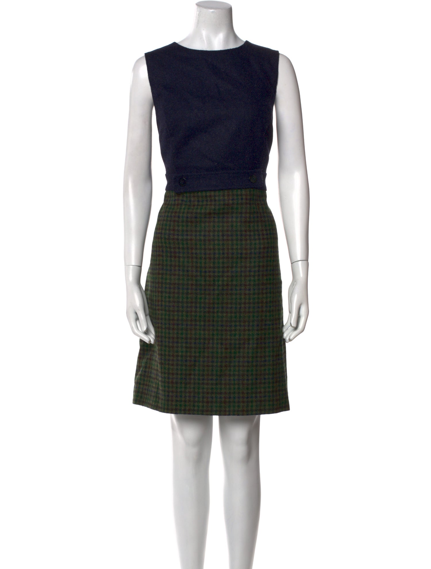 Hobbs London Wool Knee-Length Dress