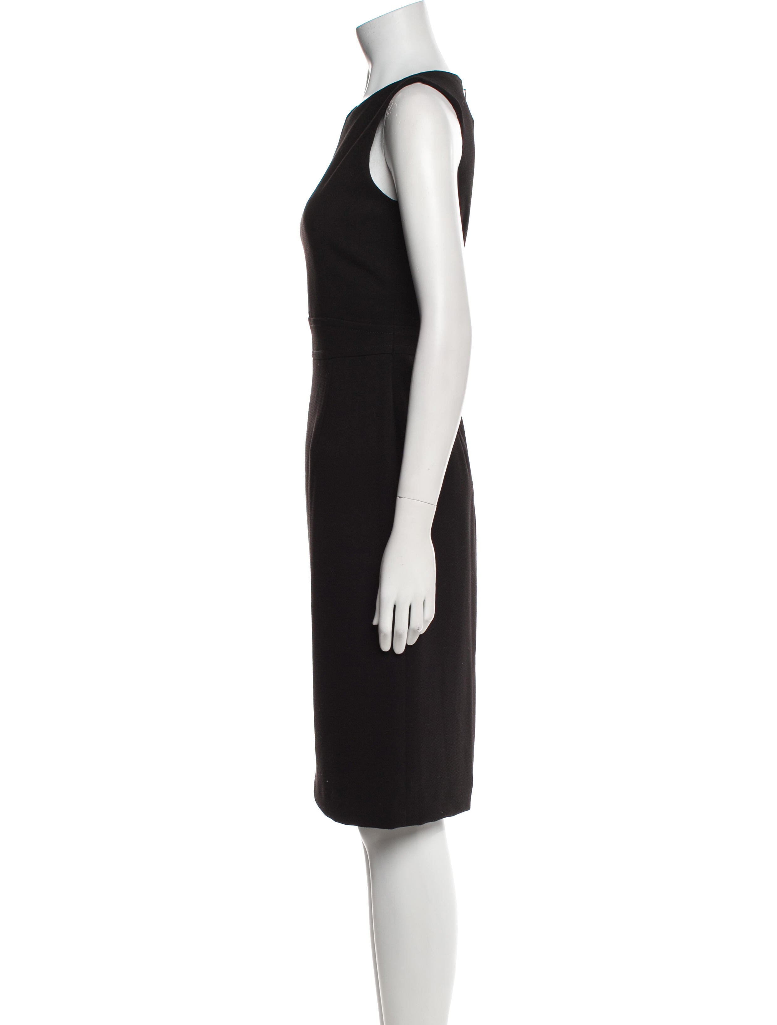 Hobbs London Bateau Neckline Knee-Length Dress