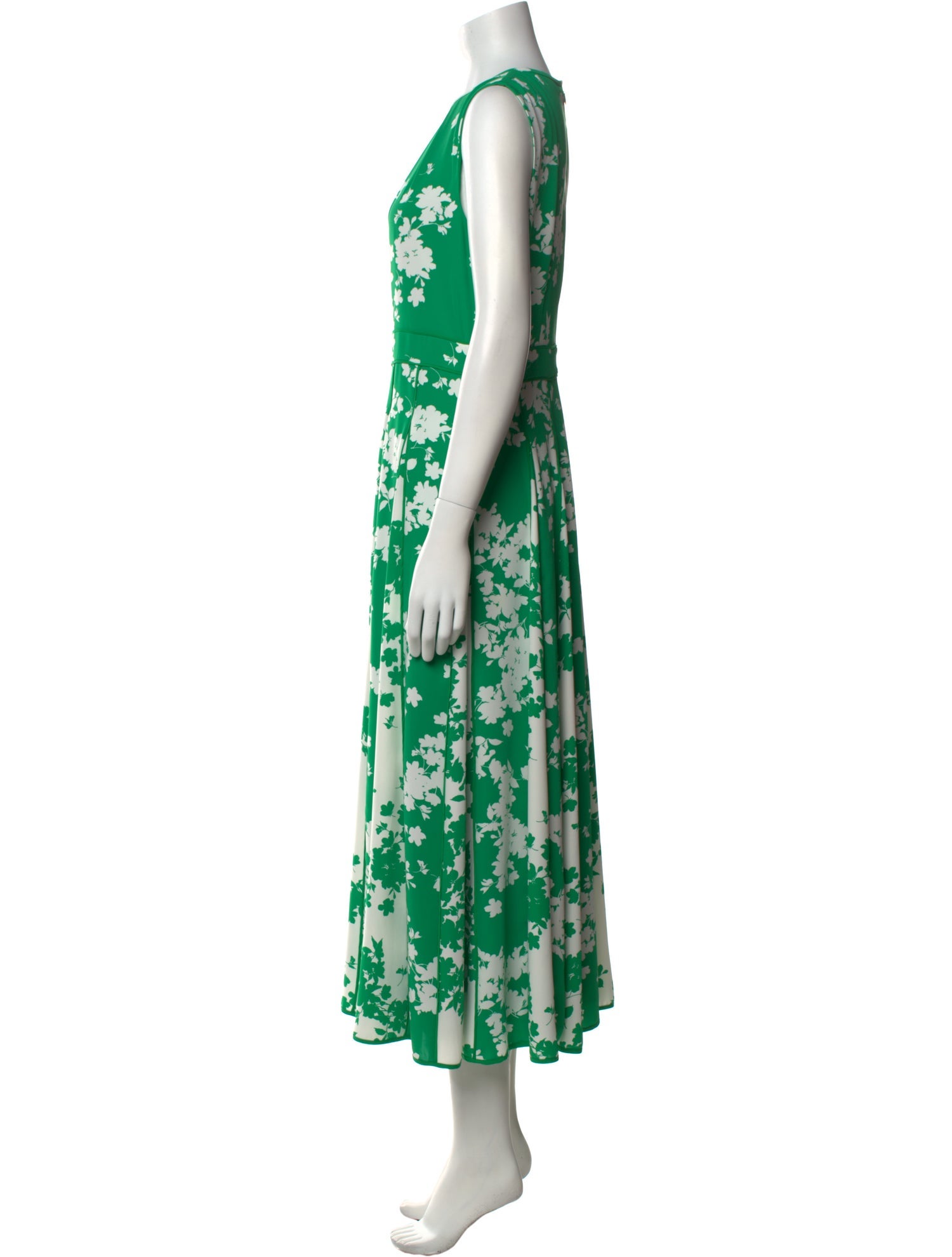 Hobbs London Floral Print Long Dress