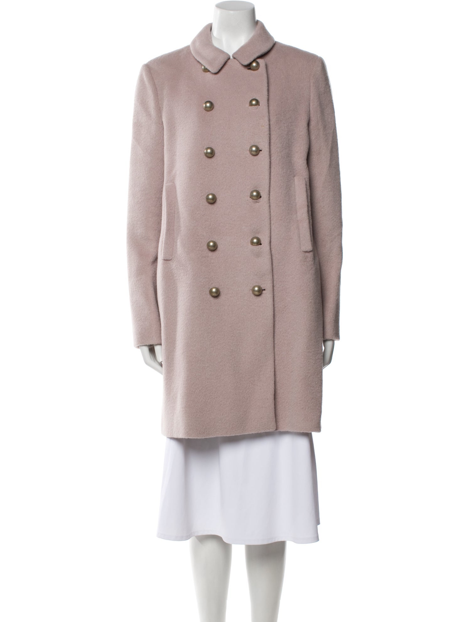 Hobbs London Alpaca Trench Coat