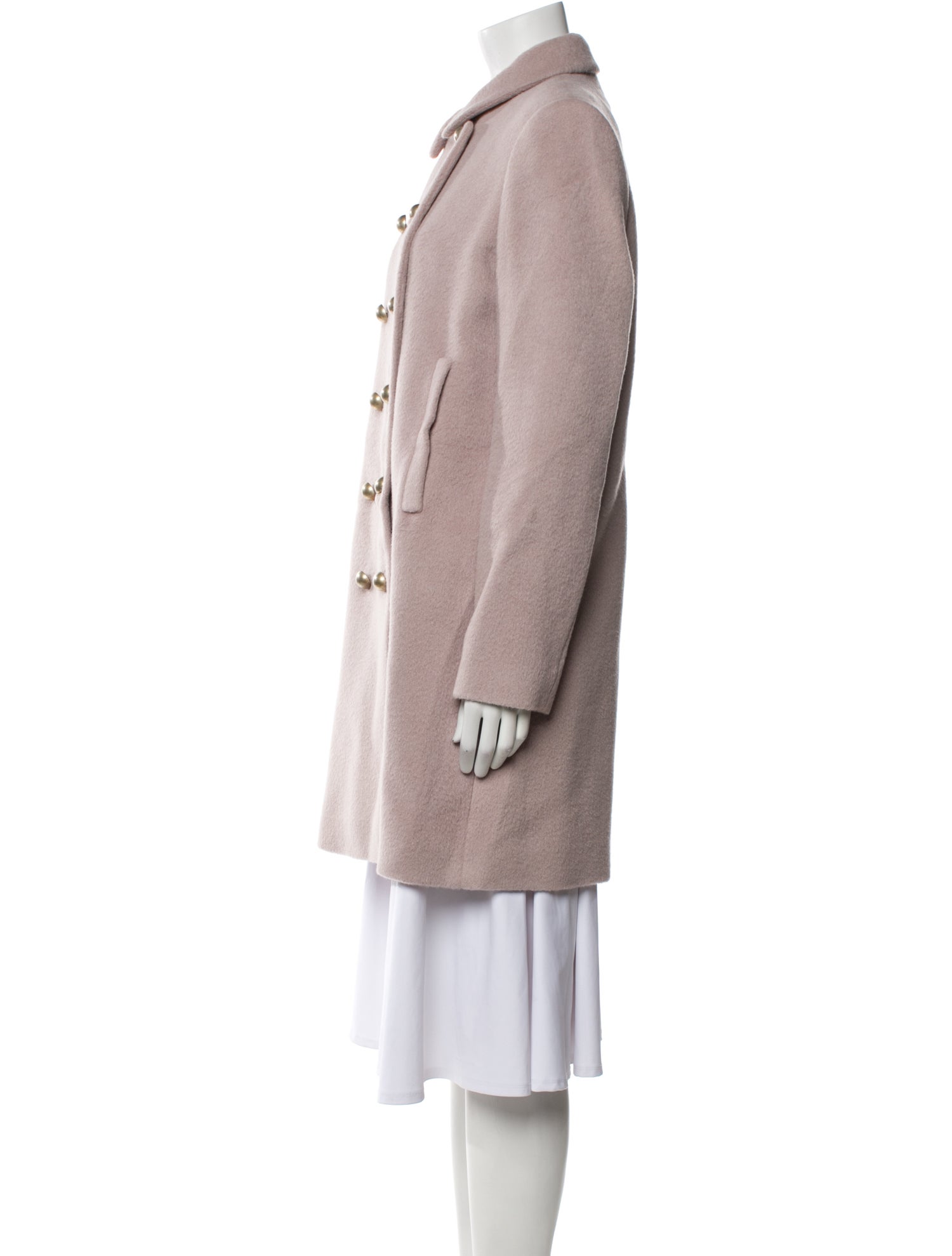 Hobbs London Alpaca Trench Coat