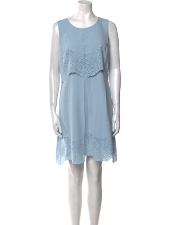 Hobbs London Scoop Neck Mini Dress