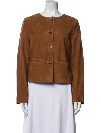 Hobbs London Suede Evening Jacket