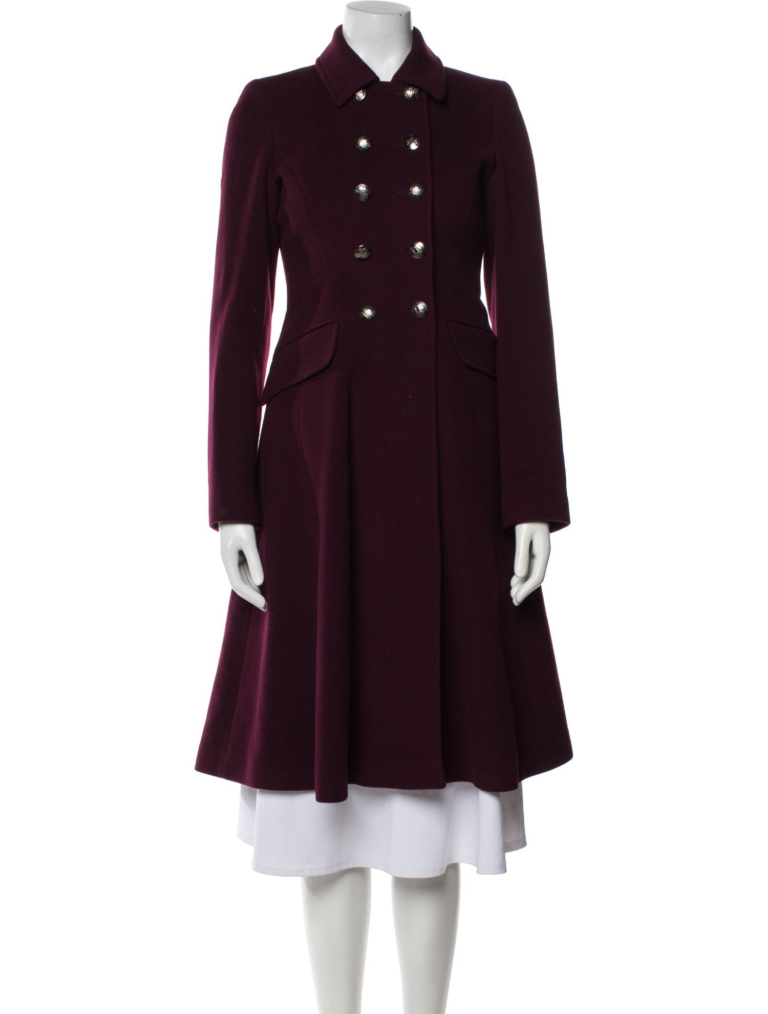 Hobbs London Virgin Wool Coat