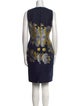 Hobbs London Floral Print Knee-Length Dress