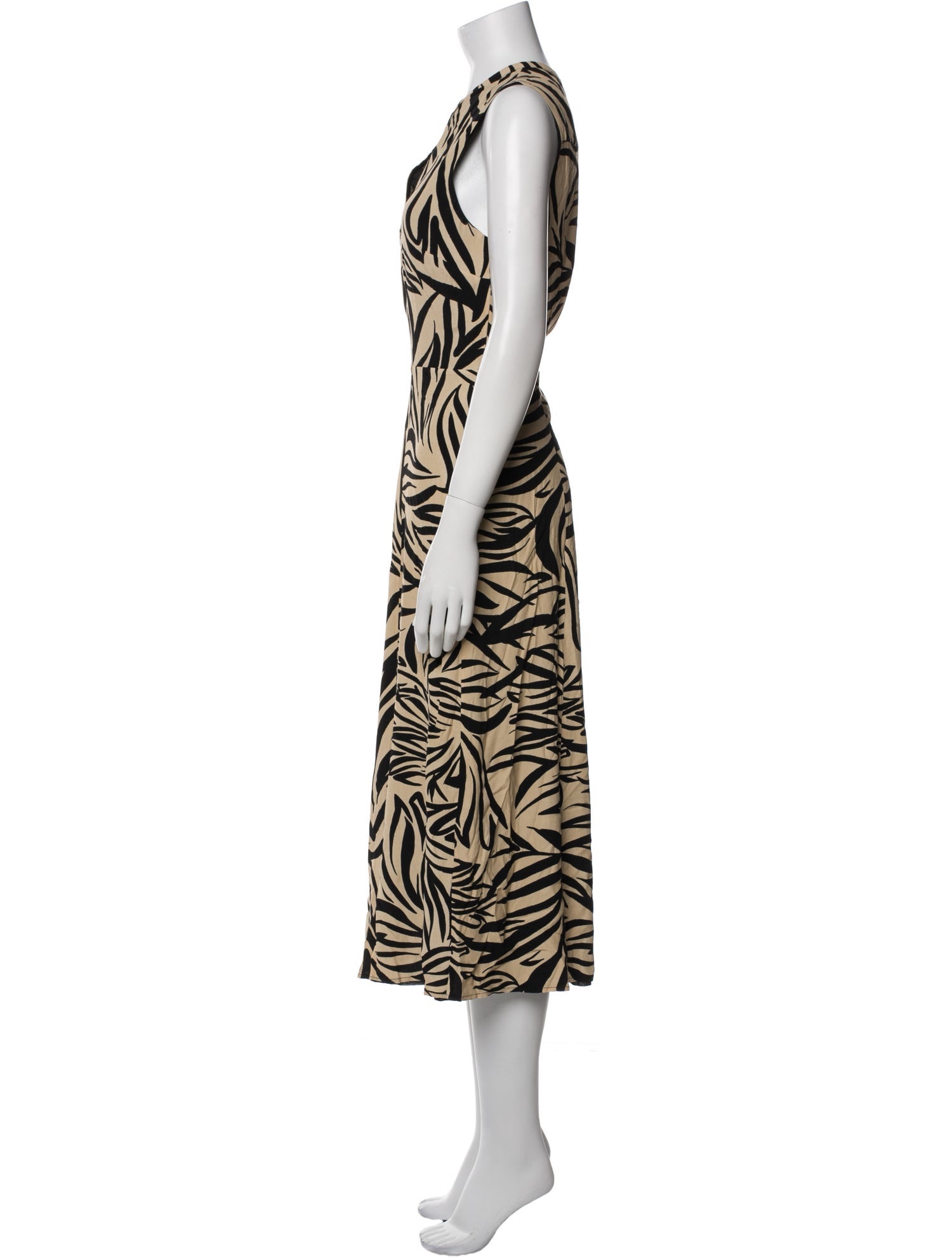 Hobbs London Printed Long Dress