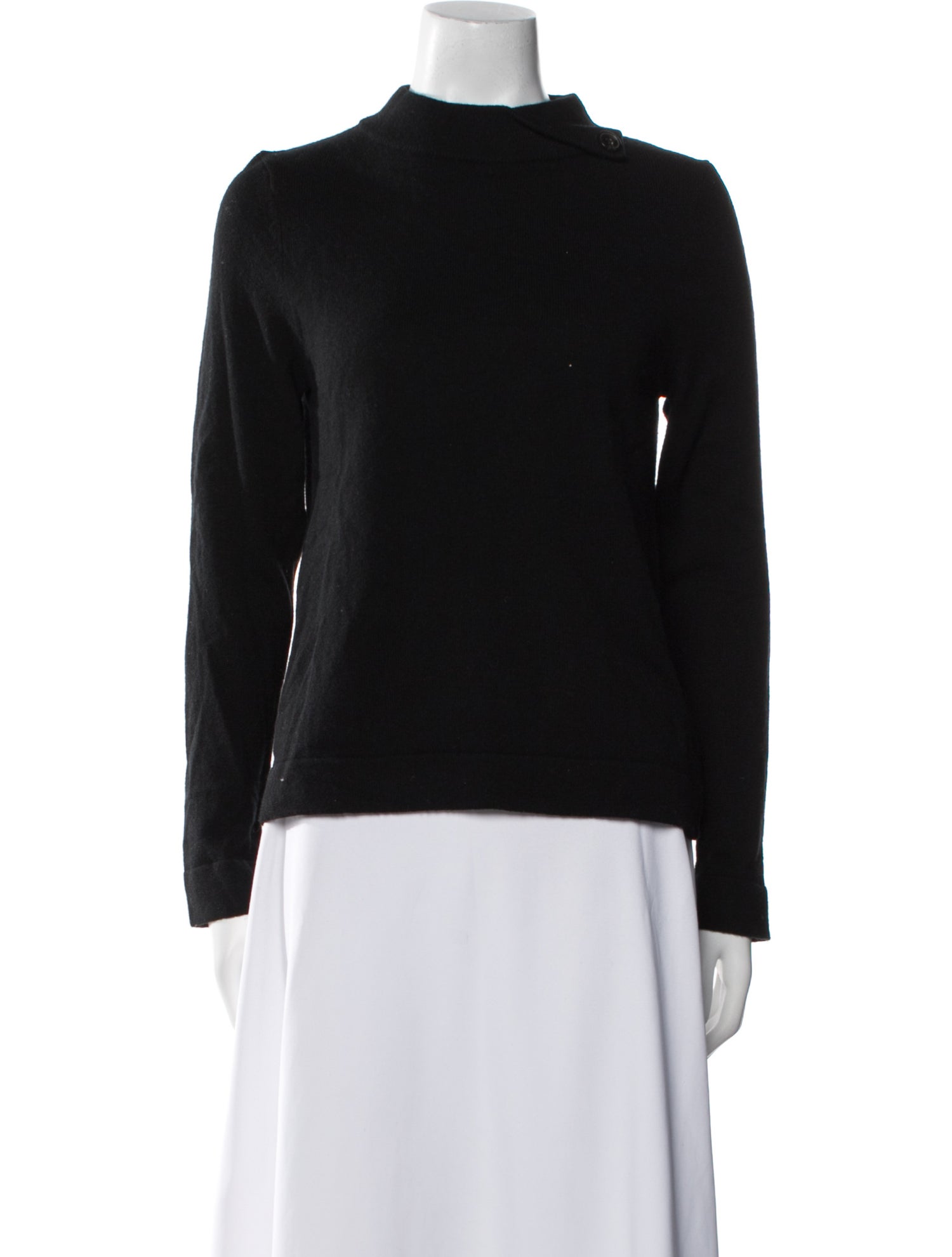 Hobbs London Merino Wool Mock Neck Sweater