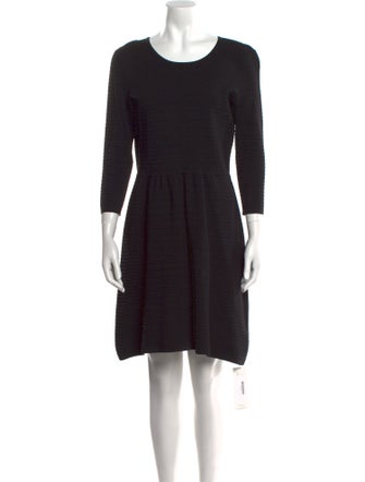 Hobbs London Scoop Neck Knee-Length Dress