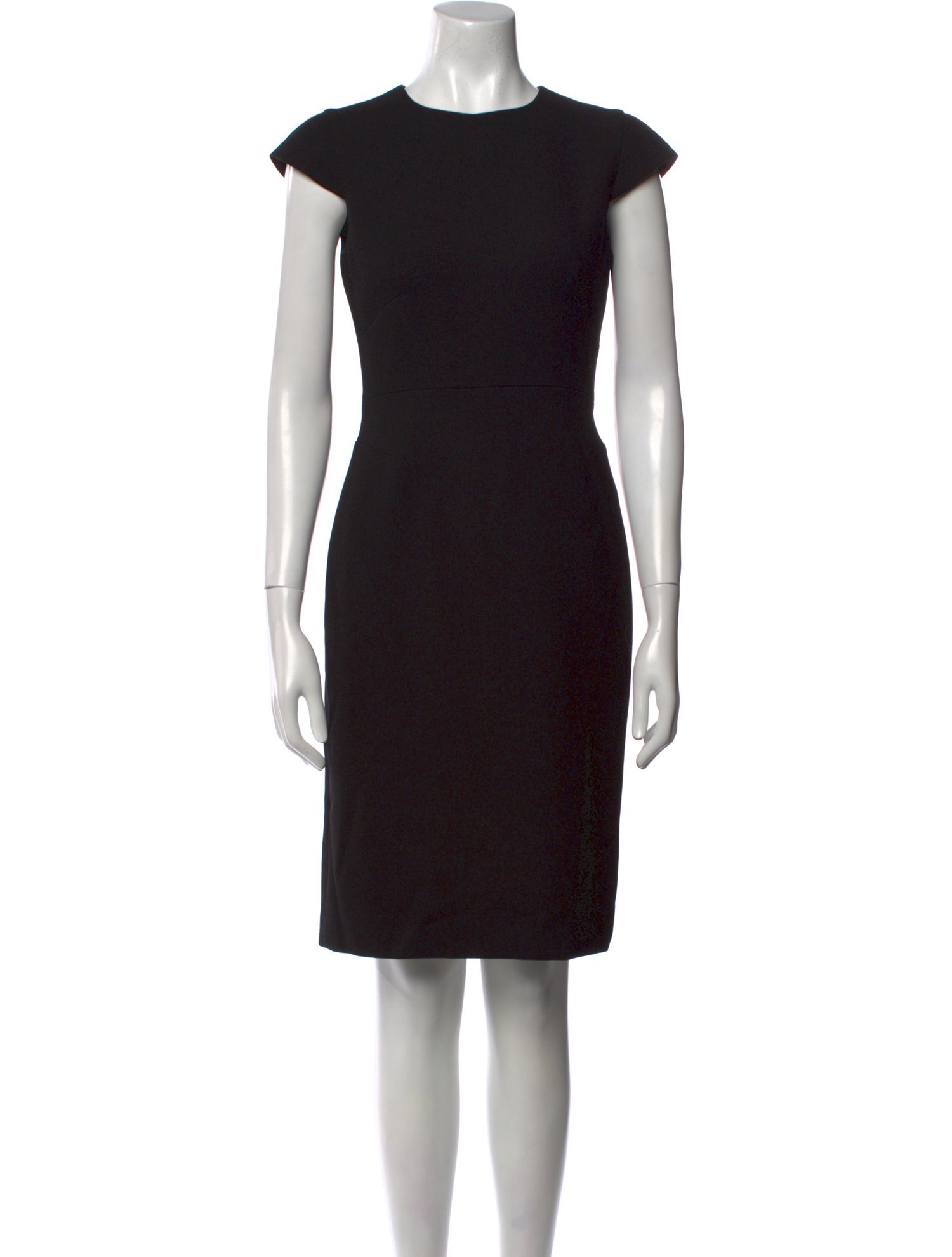 Hobbs London Crew Neck Knee-Length Dress