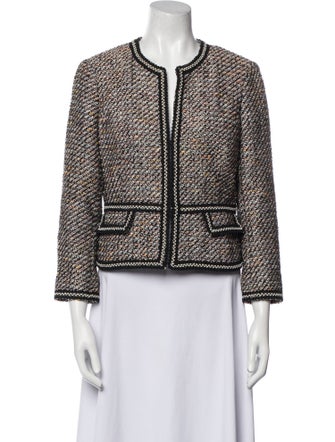 Hobbs London Tweed Pattern Evening Jacket