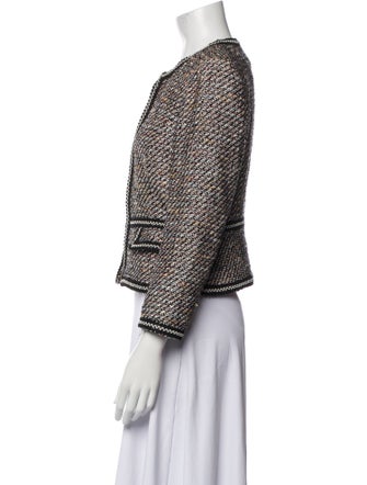 Hobbs London Tweed Pattern Evening Jacket