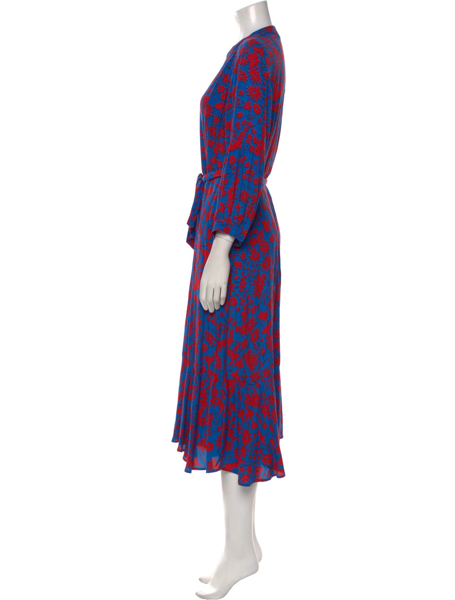 Hobbs London Printed Long Dress