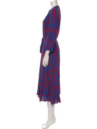 Hobbs London Printed Long Dress