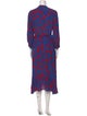 Hobbs London Printed Long Dress