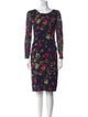 Hobbs London Wool Midi Length Dress