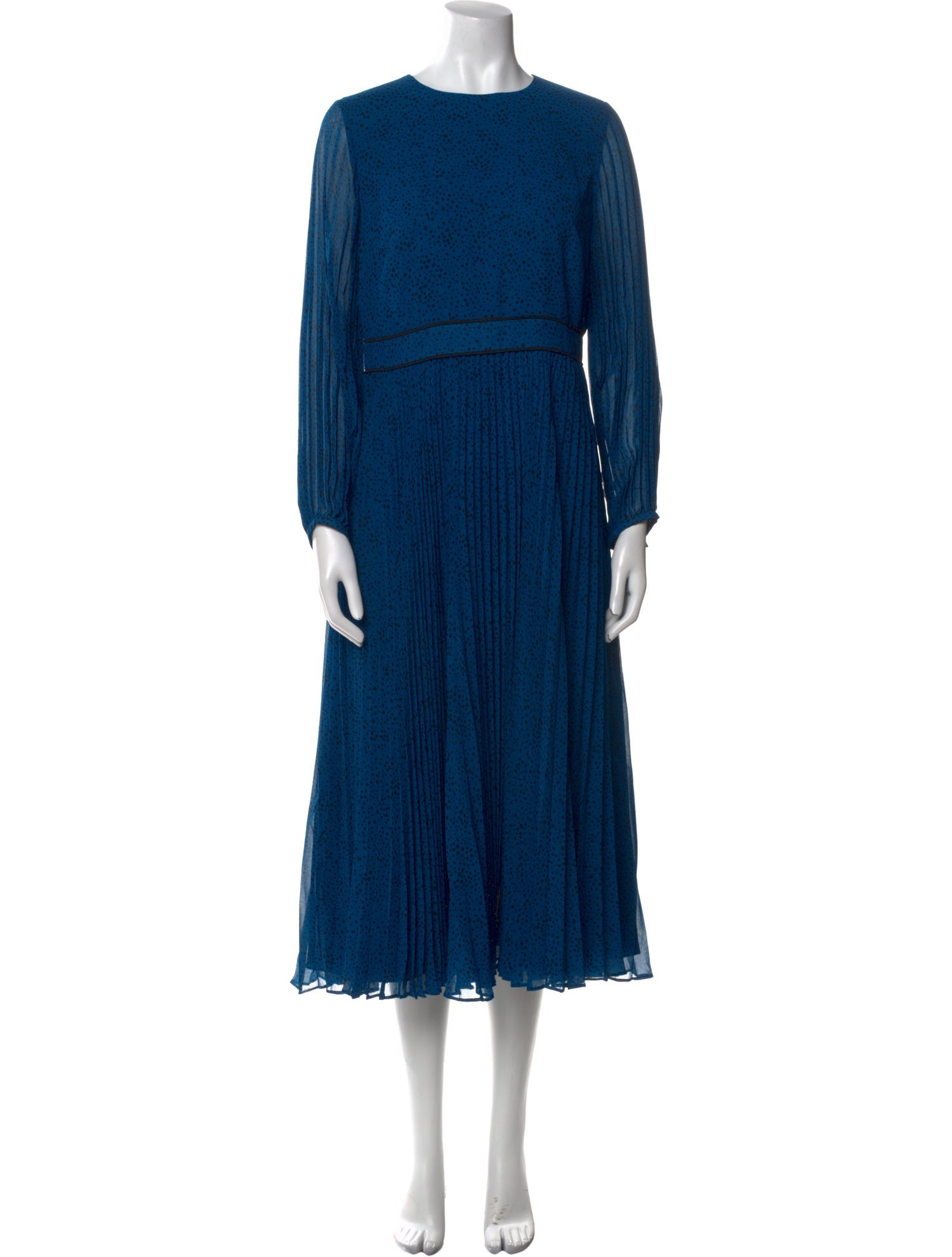 Hobbs London Crew Neck Long Dress