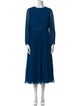 Hobbs London Crew Neck Long Dress