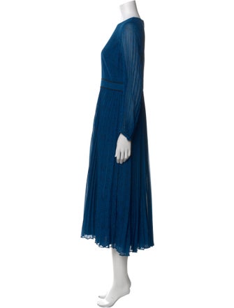 Hobbs London Crew Neck Long Dress
