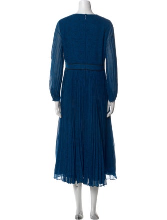 Hobbs London Crew Neck Long Dress