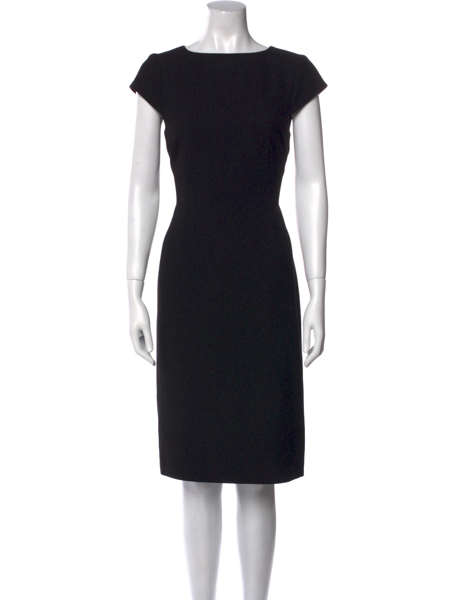 Hobbs London Bateau Neckline Knee-Length Dress