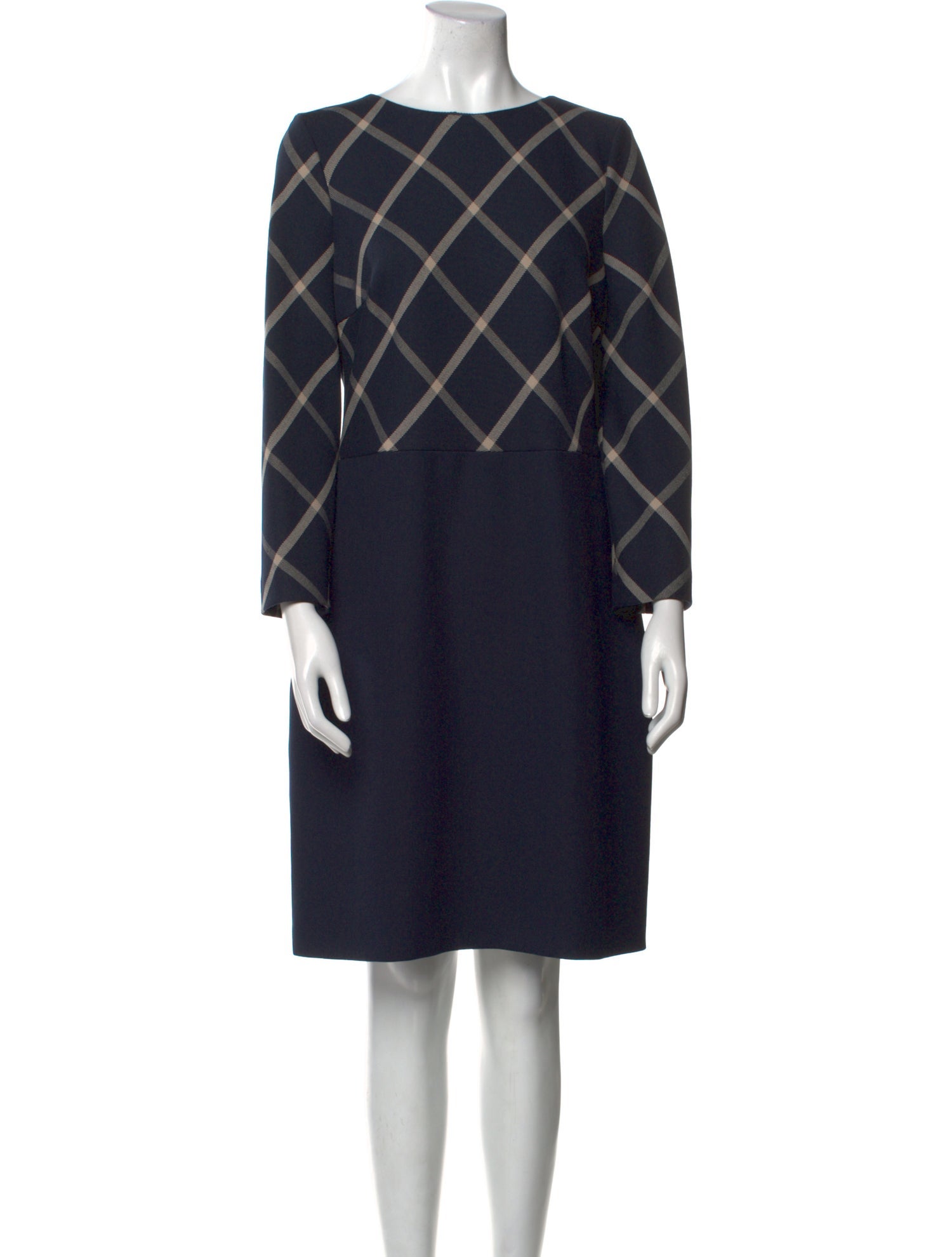 Hobbs London Printed Knee-Length Dress w/ Tags