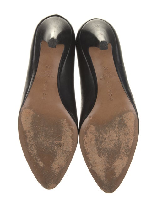 Hobbs London Leather T-Strap Pumps