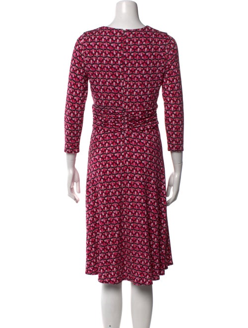 Hobbs London Printed Knee-Length Dress