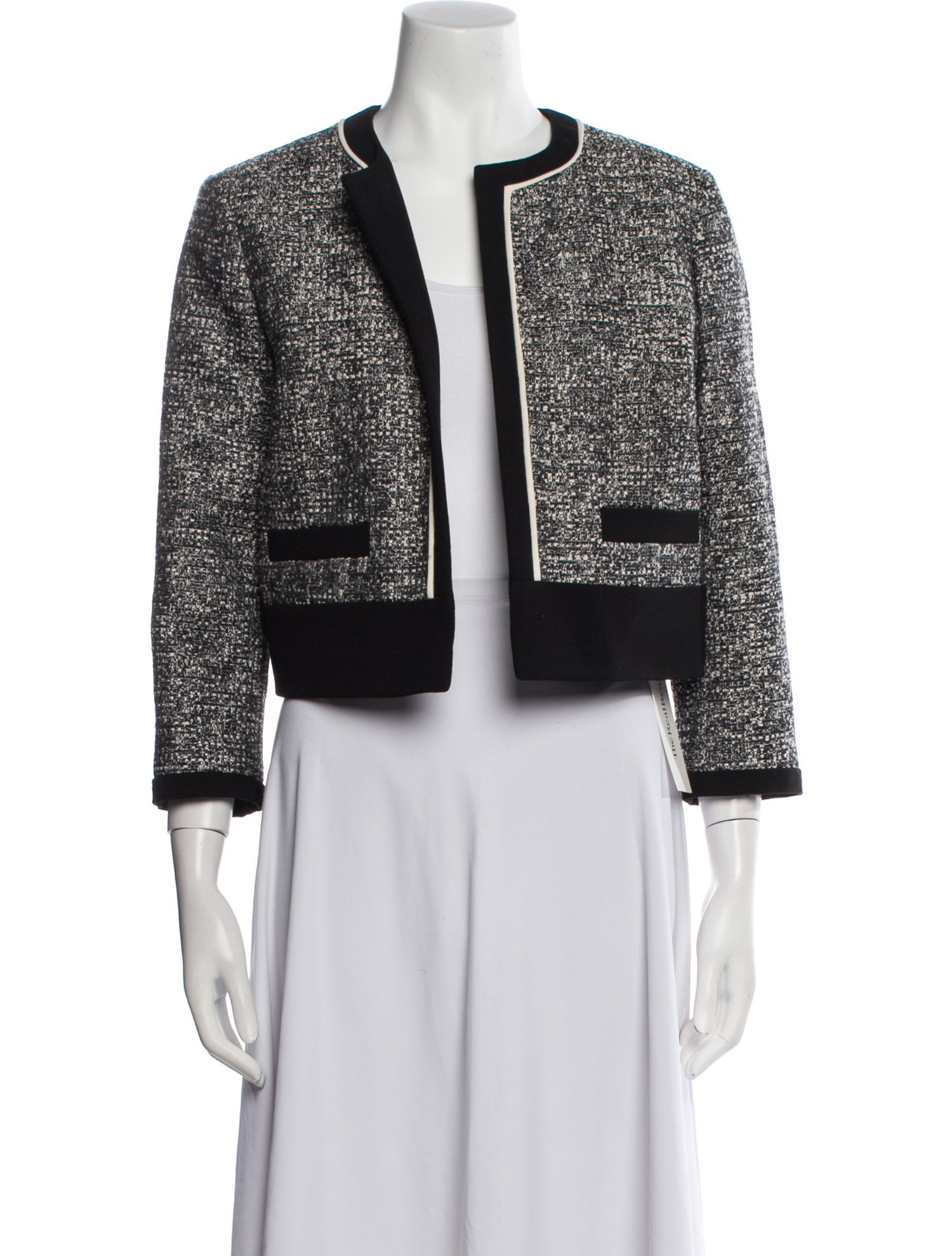 Hobbs London Tweed Pattern Evening Jacket